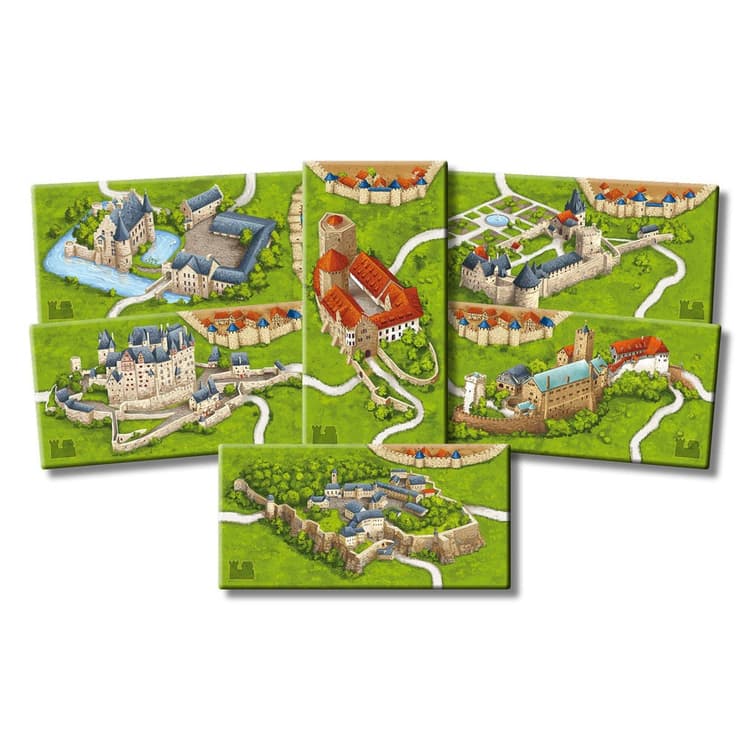 Boîte du jeu : Carcassonne : Burgen in Deutschland (3ème édition)