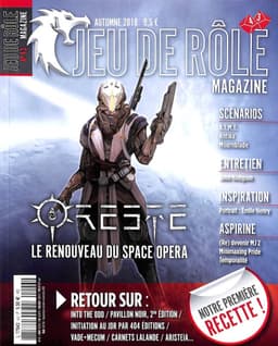 Couverture de Jeu de Rôle Magazine N° 43