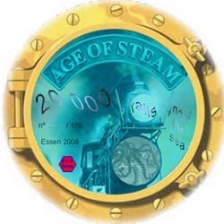 Boîte du jeu : Age of Steam Expansion : 20 000 rails sous les mers