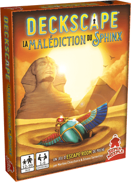 Couverture de DECKSCAPE - La Malédiction du Sphynx