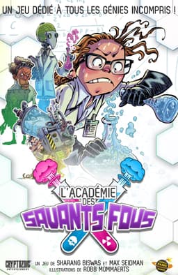 Couverture de L'Académie des Savants Fous