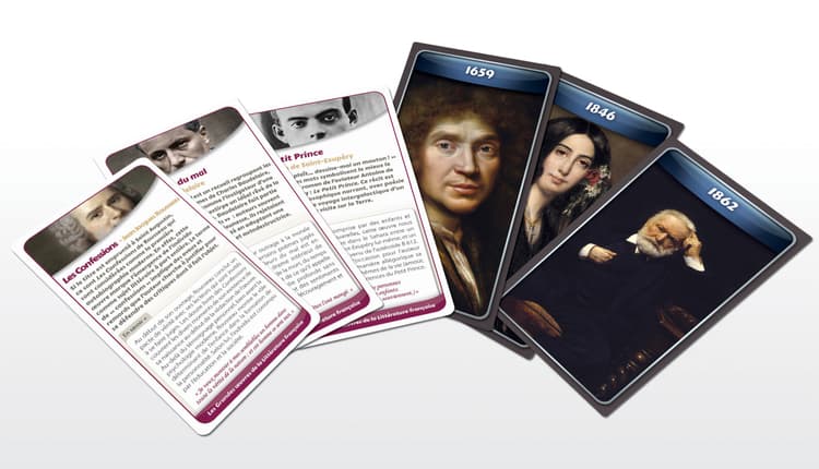 Boîte du jeu : CHRONICARDS - LA LITTERATURE FRANCAISE