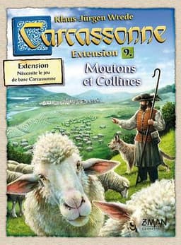 Couverture de Carcassonne - Extension 9 : Moutons et Collines