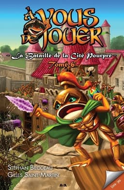 Couverture de La bataille de la cité pourpre - Tome 6