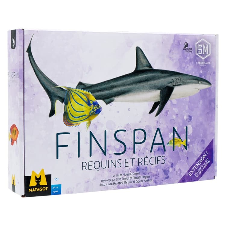 Boîte du jeu : Finspan : Requins et Récifs