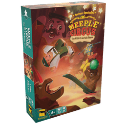 Couverture de Meeple Circus : The Wild Animal & Aerial Show