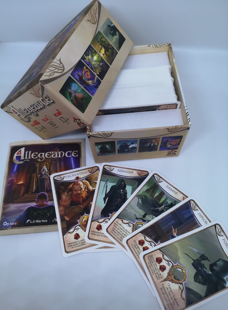 Boîte du jeu : ALLEGEANCE