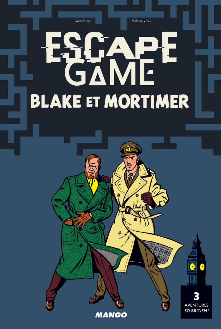 Boîte du jeu : Escape Game 3 - Blake et Mortimer