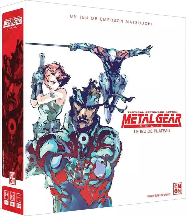 Boîte du jeu : Metal Gear Solid : Le Jeu de Plateau