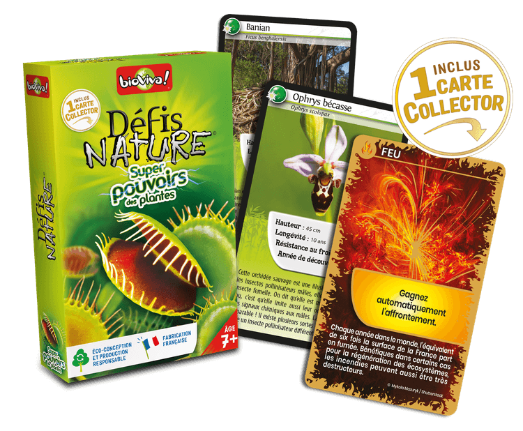Boîte du jeu : Défis Nature - Super pouvoirs des plantes