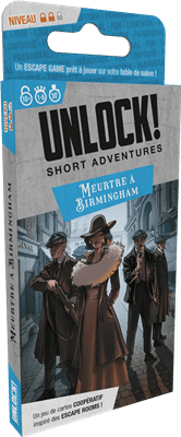 Couverture de Unlock! Short Adventures - Meurtre à Birmingham