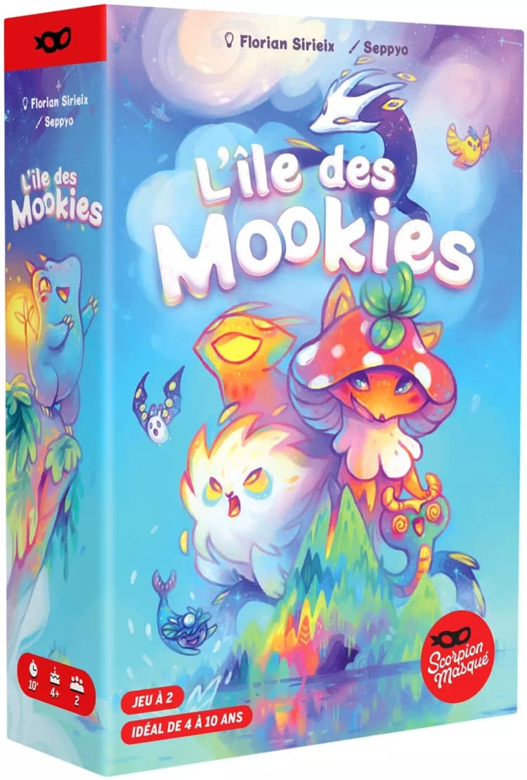 Boîte du jeu : L'île des Mookies