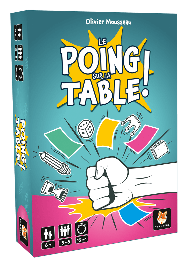Boîte du jeu : Le Poing sur la table !